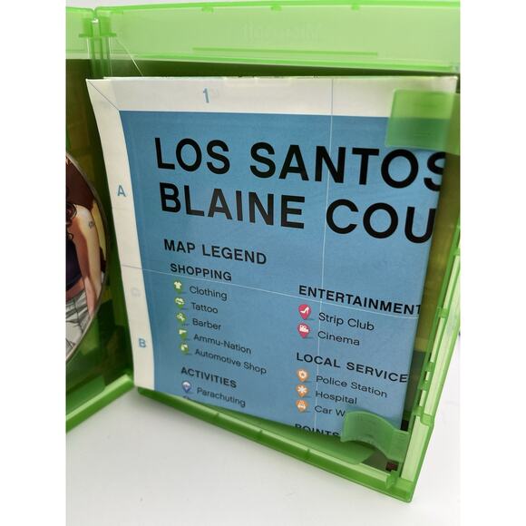 Grand Theft Auto V - Xbox One Complete With Map - Picture 6 of 7